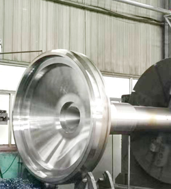 Cabezales de eje de máquina de papel especial